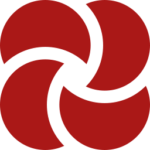 Red camera shutter/aperture icon in red
