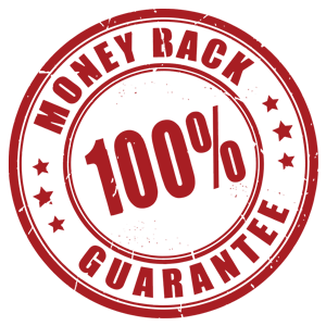 100% Money Back Guarantee