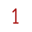 Step 1 badge: white circle with red number 1.